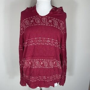 Aeropostale boho hooded sweatshirt